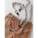 Reserved - Chino hlače s tregerima - zlatnosmeđe | shoptok.hr