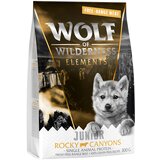 Wolf of Wilderness JUNIOR "Rocky Canyons" - govedina iz proste reje - 300 g | Shoptok.si