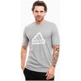 Adidas Majice s kratkimi rokavi Modern Essentials Graphic Siva Cene