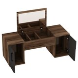 Hanah home sto za šminkanje mercan light walnut anthracite