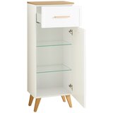 Pelipal Bijeli nizak/zidni kupaonski ormarić 104x45 cm Quickset 383 – | shoptok.hr