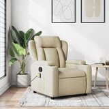  The Living Store Masažni naslanjač krem blago - Masažni Naslanjač, (21449294) | Shoptok.si