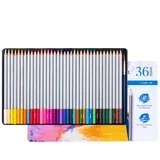 Set drvenih vodenih bojica Pebeo EC301-36, 36 komada