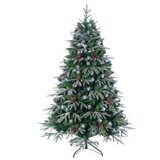  Novogodišnja jelka snežna sa šišarkama 180cm 42/70675 | Eponuda.com