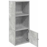  Regal za knjige boja betona 31x24x77 cm konstruirano drvo | shoptok.hr