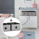 Roba Bela otroška komoda s previjalnim pultom 75x100x87 cm Hamburg – | Shoptok.si