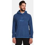 Kilpi Men's fleece hooded sweatshirt FLOND-M Dark blue