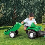 Dolu Traktor na pedale Ranchero sa prikolicom i utovarivačem | ePonuda.com