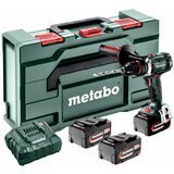 Metabo akumulatorska bušilica - odvrtač bs 18 ltx impuls set 18V 3x4.0Ah (602191960) cene