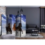 Artgeist Paravan Horses In The Snow I, 5-Delni, Dvostranski | Shoptok.si