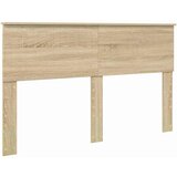 vidaXL Vzglavje z vzglavjem Sonoma hrast 150 cm Konstruiran les, (5000110337) | Shoptok.si