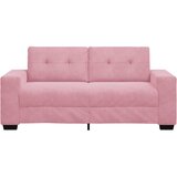  Dvosjed Ružičasti 180x77x82 cm Baršun | shoptok.hr