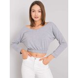 RUE PARIS Blouse-RV-BZ-6721.65-grey | Shoptok.si