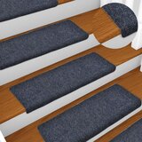 vidaXL Otirači za stepenice 5 kom prošiveni 65 x 25 cm antracit Cijene