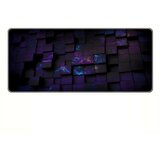 INF Velika Črna Podloga za Miško iz Naravnega Kavčuka - 300x600mm Razširjena Podloga, (5000073771) | Shoptok.si