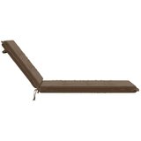  Jastučić za ležaljku GEMERT 100% poliester Sivosmeđa - Sivosmeđa 190 x 60 x 9 cm Melange | shoptok.hr
