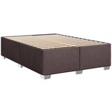 vidaXL Posteljni okvir temno rjav 160x200 cm blago, (21306735) | Shoptok.si