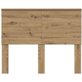 vidaXL Vzglavje z vzglavjem Umetni hrast 120 cm Konstruiran les | Shoptok.si