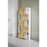 Mömax regal umbrien i i, barva hrasta, bela | Shoptok.si