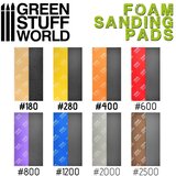 Green Stuff World FOAM Sanding Pads Grit 180 Pack x10 | Brusni sunđeri 180 set 10 | Eponuda.com