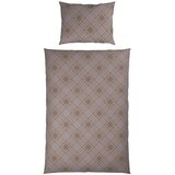 Ambia Home POSTELJNINA 140/200 cm saten rjavosiva | Shoptok.si