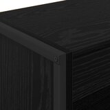 Ormarić za knjige Crni hrast 80 x 30 x 121 cm Konstruirano drvo | shoptok.hr