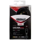 HDMI kabel 4k@60Hz velike brzine s ethernetom, 2.2 standard, AWG30, 0.5m