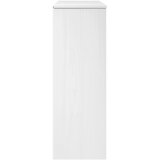  Gornji element za komodu MOLDE bijeli 90x35x100 cm od borovine | shoptok.hr