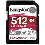 Kingston Memorijska kartica SDR2V6/512GB 512GB SDXC UHS-II 280R/150W U3 V60 | ePonuda.com