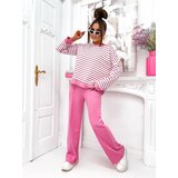 Resti Women's cotton striped set with wide pants Cijene