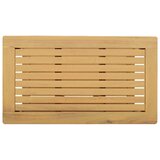  Bocni stol Prirodna nafta 70 x 40 x 45 cm Čvrsto drvo akacije - 70 x 40 x 45 cm Svijetli bagrem | shoptok.hr