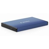 Gembird EE2 U3S 3 db usb 3.0 externo kućište za 2.5 sata hard diskove, aluminium, deep blue Cene