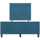  s opruga kutije Tamno plava 120 x 200 cm Baršun | shoptok.hr