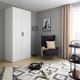Mömax omara za oblačila madita, bela, masivno | Shoptok.si