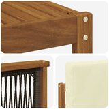  Setovi sofa Čvrsto drvo akacije | shoptok.hr