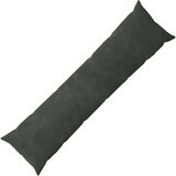  Jastuk s jastukom HEERLEN Antracit 40 x 145 cm Mikrofibra Flis Cijene