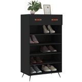 Ormarić za cipele crni 60 x 35 x 105 cm od konstruiranog drva | shoptok.hr