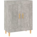  Komoda siva boja betona 69,5x34x90 cm od konstruiranog drva | shoptok.hr