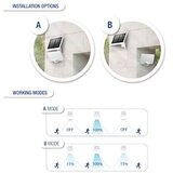  Reflektor solarni LED 8W 4000K sa senzorom bijeli Commel Cijene