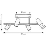 Rabalux Maximilian Plafonjere ( 73044 ) | ePonuda.com