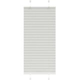 vidaXL Plisirana žaluzija svetlo siva 65x100 cm Širina tkanine 64,4 cm | Shoptok.si