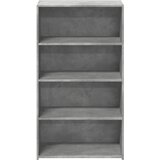  Visoka komoda boje betona 70 x 41 x 124 cm konstruirano drvo | shoptok.hr