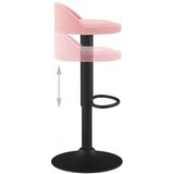  Barski stolček roza žamet | Shoptok.si