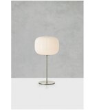 Markslöjd Bijela/u srebrnoj boji stolna lampa sa staklenim sjenilom (visina 50 cm) Sober – | shoptok.hr