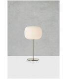 Markslöjd 109007 - Stona lampa SOBER 1xE27/40W/230V bela/matni hrom | Eponuda.com