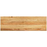 vidaXL Okenske police 2 kosa svetlo rjava 80x30x2 cm trdna hrastovina | Shoptok.si