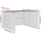  za robotsku kosilicu siva 86x90x52/57 cm od poliratana | shoptok.hr