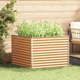  Povišena vrtna gredica 98 x 100 x 68 cm Cinkani čelik | shoptok.hr