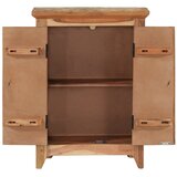  Komoda 55 x 33 x 75 cm masivno bagremovo i obnovljeno drvo | shoptok.hr