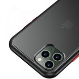  Silikonski ovitek s trdim zadnjim delom za samsung galaxy S20 plus G985 - črn | Shoptok.si